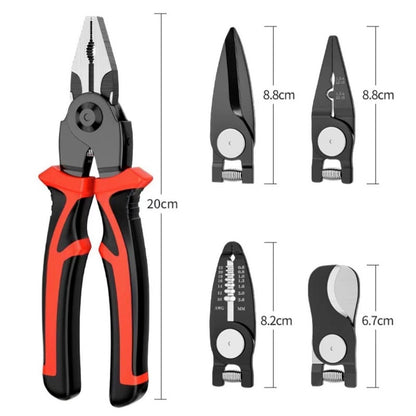 New Multi-functional Interchangeable Pliers Set