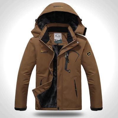 New W Jacket Waterproof Thermal Men Winter Outdoor Hiking Windproof Hombre Camping Windbreaker Ski Coat