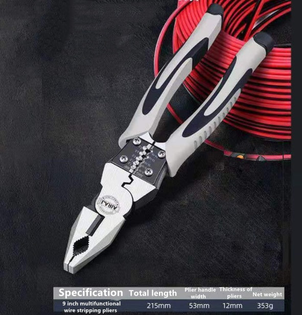 Multifunctional Wire Pliers Vise Needle Nose Pliers Oblique Nose Pliers