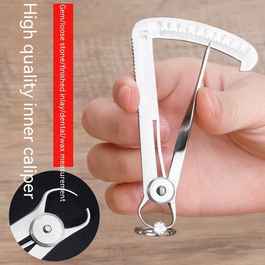 Stainless Steel Inner Crown Caliper Inner Diameter Thickness Ruler